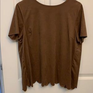 Brown blouse